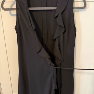 Elegant Black Sleeveless Dress